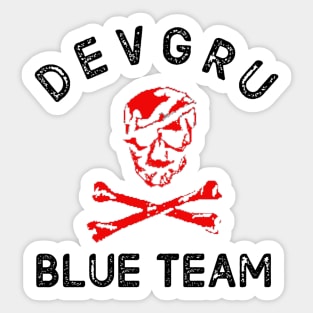 BLUE TEAM DEVGRU Sticker